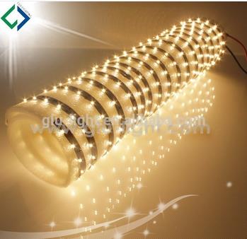 DC12V/24V 側発光 3014 サイドビュー LED ストリップ 60leds/m、120leds/m と CE/ROHS