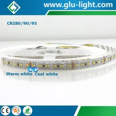 カスタマイズされた CRI 97 バイカラー CCT 調節可能な 3014 LED ストリップ 240 Led/m